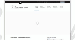 Desktop Screenshot of littlehavenhotel.com
